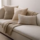 Dogwood Palm Pillow Cover &amp; Throw Set