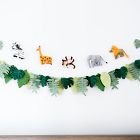Nivas Collection Felted Leaves Garland