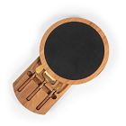 Picnic Time Insignia Acacia Wood &amp; Slate 4-Piece Cheese Board &amp; Tool Set