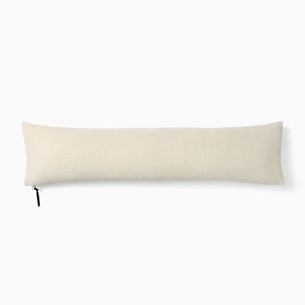 Classic Cotton Velvet Oversized Lumbar Pillow