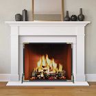 Refined Rivet Fireplace Screen