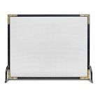 Refined Rivet Fireplace Screen