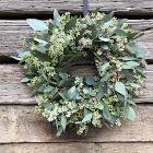 Seeded Eucalyptus Wreath &amp; Garland