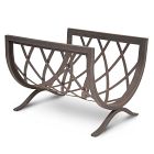 Iron Weave Wood Holder