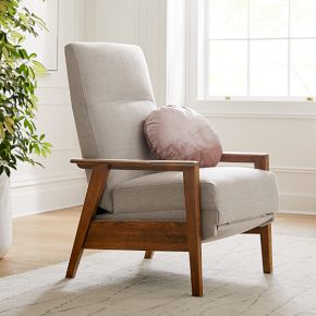 Mid-Century Show Wood Recliner West Elm