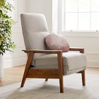 Mid-Century Show Wood Recliner