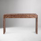 Finlo Burled 3-Drawer Desk (54")