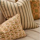 Pierce &amp; Ward Floral Filigree Pillow Cover &amp; Throw Set
