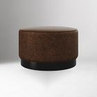 Hoffman Leather Ottoman