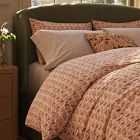 Pierce &amp; Ward Floral Lattice Duvet Cover &amp; Shams