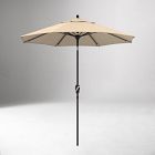 7.5' Round Outdoor Patio Umbrella - Rustproof Aluminum Tilt Frame