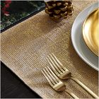Metallic Foil Linens Placemat Sets
