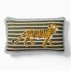 Animal Striped Pillow