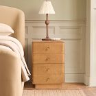 Pierce &amp; Ward Burl Wood Nightstand (18")