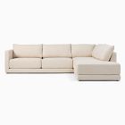 Melbourne 2-Piece Bumper Chaise Sectional (116&quot;&ndash;131&quot;)