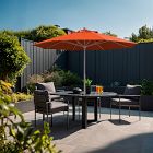 Contract Grade 9' Round Outdoor Patio Umbrella - Rustproof Aluminum Frame