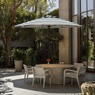 Contract Grade 9' Round Outdoor Patio Umbrella - Rustproof Aluminum Frame