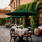 Contract Grade 9' Round Outdoor Patio Umbrella - Rustproof Aluminum Frame