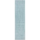 Textured Monochrome Outdoor Performance Rug