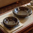 Wood Bubble Rim Bowls