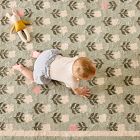 Washable Flower Garden Rug