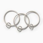 Double Loop Curtain Rings (Set of 7)