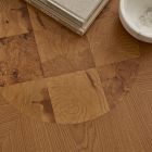 Pierce &amp; Ward Burl Inlay Coffee Table (42&quot;)