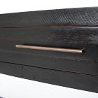 Alexa Burnished Pedestal Console (60&rdquo;)