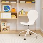 Scoop Rolling Desk Chair