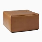 Leather Pouf