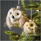 Owl Glass Ball Ornament