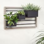 Portside Wood Wall Planter