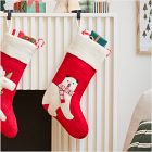 Polar Bear Felt Stocking
