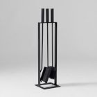 Industrial Fireplace Tools - Black