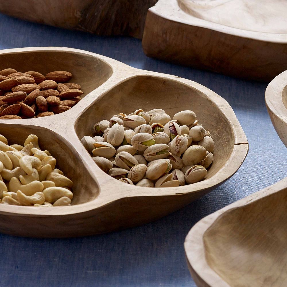 Takara Teak Wood Trio Tray