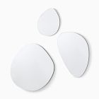 Fenny Frameless Tear Drop Wall Mirrors