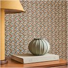Pierce &amp; Ward Floral Lattice Peel & Stick Wallpaper