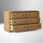 Pierce &amp; Ward Lacquered 6-Drawer Dresser (60&quot;)