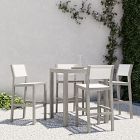 Portside Outdoor Bar Table (35&quot;) &amp; Stools Set