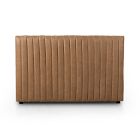 Anniina Channeled Leather Dining Bench (49"&ndash;82")