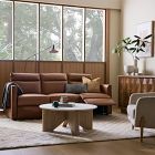 Harris Motion Reclining Leather Sofa (60"&ndash;85")