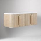 Isley Double Floating Bathroom Vanity (60")