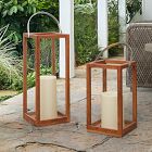 Simple Mango Wood Lanterns