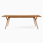 Extra Deep Mid-Century Extendable Dining Table (72") - ADA