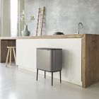 Brabantia Bo Touch Dual-Compartment Trash Can (3 &amp; 6 Gallon)