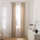 Emerson Linen Blend Texture Curtain