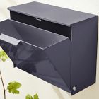 Post &amp; Porch Cubby Wall Mounted Mailbox