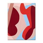 Red No. 1 Canvas Wall Art by Kelti Smith