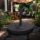Patio Umbrella Base with Steel Cover (50 lbs - 75 lbs)