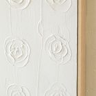 Subtle White Floral Wall Art